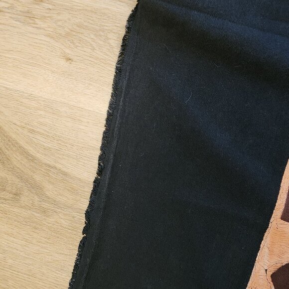 Batik Cotton Fabric Panel African Animal Tree of Life Safari Themed 80"x74" - Picture 7 of 10